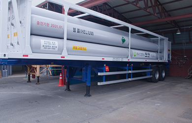 He Tube Trailer 17, 18, 20m³
