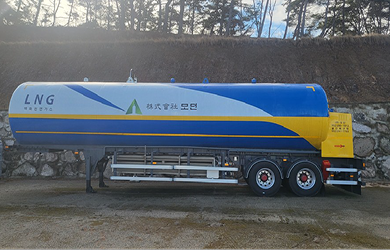 LNG Trailer 14, 15Ton